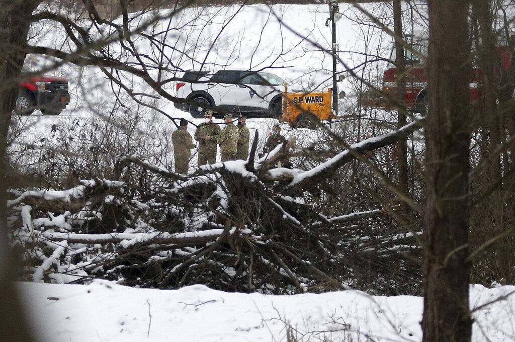 APTOPIX Helicopter Crash